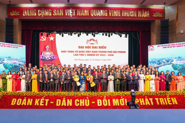 Đại hội Đại biểu MTTQ Việt Nam thành phố Hải Phòng lần thứ I thành công tốt đẹp