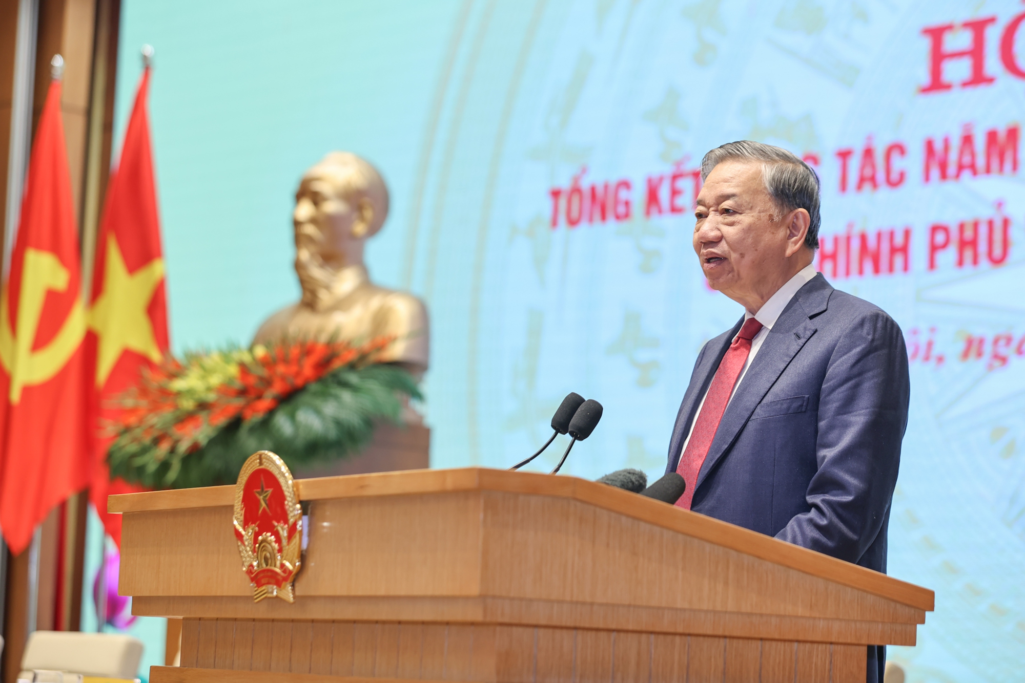 TOÀN VĂN: PHÁT BIỂU CHỈ ĐẠO CỦA TỔNG BÍ THƯ TÔ LÂM TẠI HỘI NGHỊ TOÀN QUỐC CHÍNH PHỦ VÀ CHÍNH QUYỀN ĐỊA PHƯƠNG- Ảnh 3.