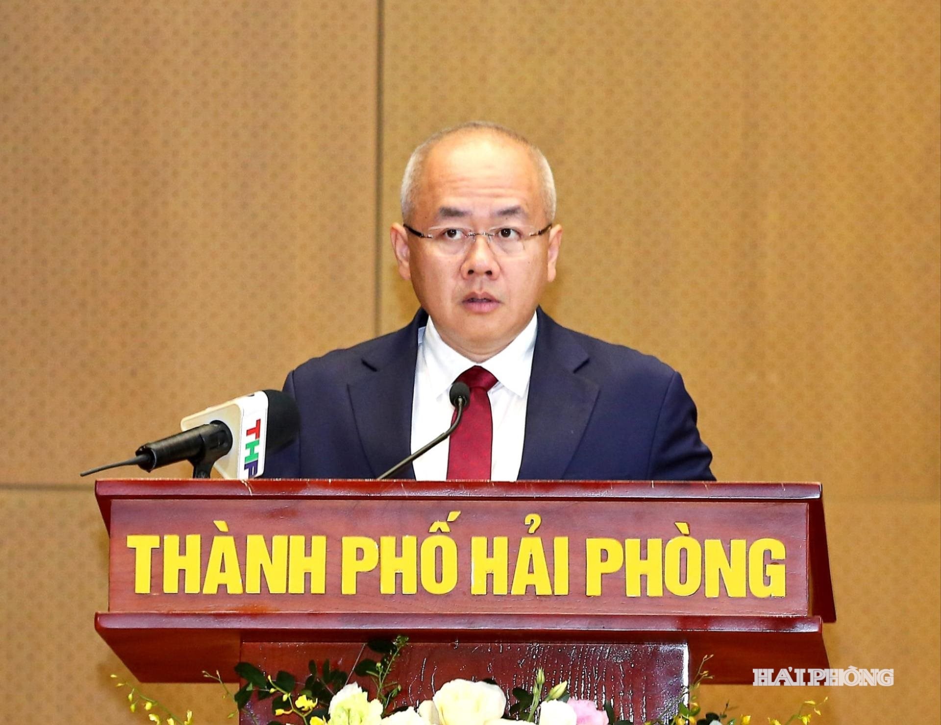 Đồng chí Đỗ Thành Trung được bầu giữ chức Chủ tịch UBND thành phố Hải Phòng