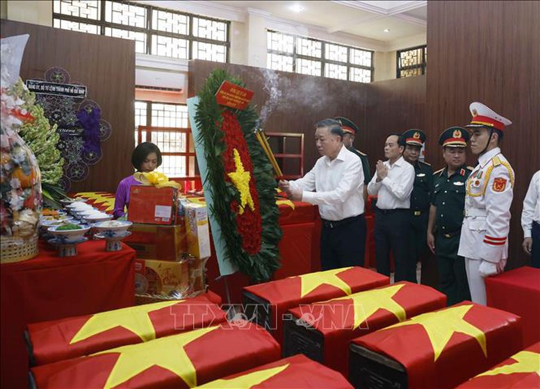 Description: Thư của Tổng Bí thư, Chủ tịch nước Tô Lâm nhân dịp kỷ niệm 79 năm Ngày Thương binh - Liệt sĩ- Ảnh 2.